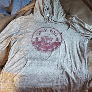 Long sleeve shirt hoodie